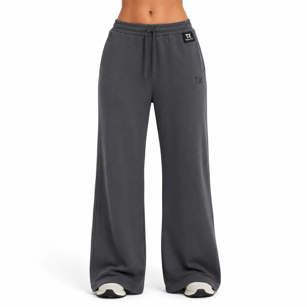 Custom Unisex Wide Leg Sweatpants Manufacturer | Oversized Fleece Pants | OEM & Private Label | TrackXL