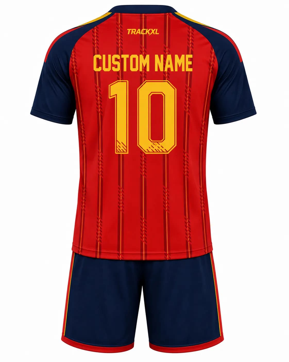 Spain Football Jersey | Custom Soccer Uniform Manufacturer | Private Label Football Kits | TRACKXL