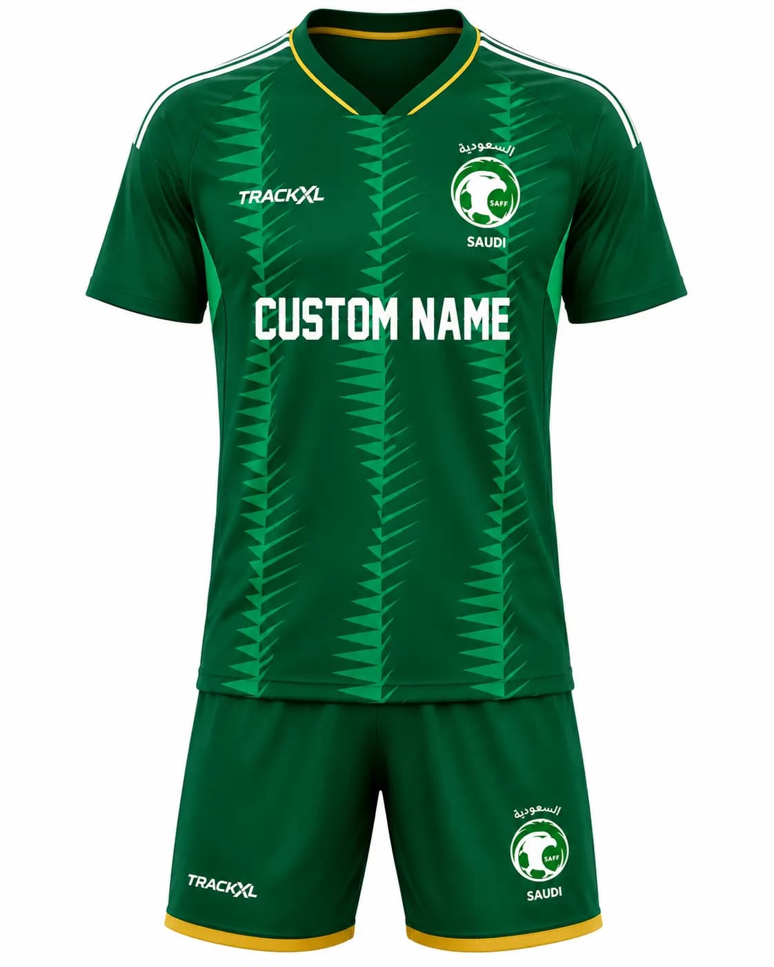 Custom Saudi Arabia Football Jersey | Custom Soccer Jersey | Premium Football Kit by TRACKXL