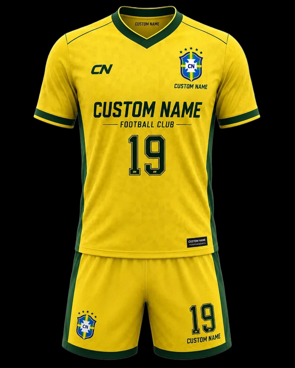 Custom Brazil Football Jersey Manufacturer | Private Label OEM Soccer Jerseys