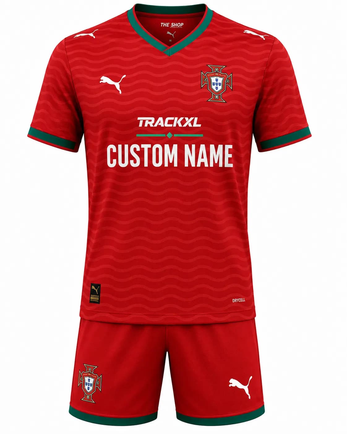 Custom Portugal Football Jersey | Custom Soccer Uniform Manufacturer | Private Label Football Kits | TRACKXL